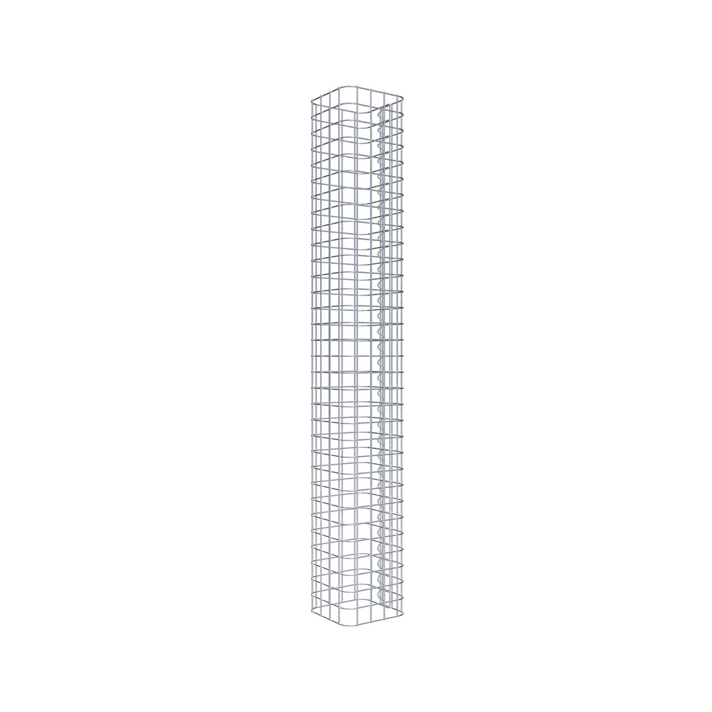 Gabion column 22 x 22 cm MW 5 x 5 cm square
