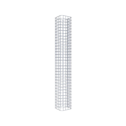 Gabion column 22 x 22 cm MW 5 x 5 cm square