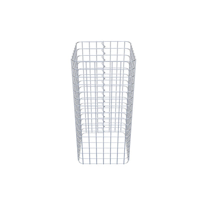 Colonna di gabbioni 37 x 37 cm MW 5 x 5 cm quadrato