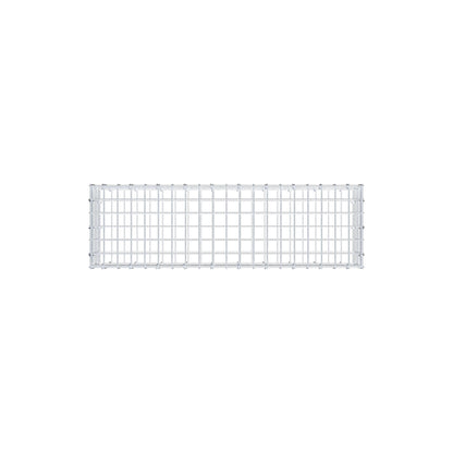 Gabion 100 cm x 20 cm x 30 cm (L x H x D), maskstorlek 5 cm x 5 cm, C-ring