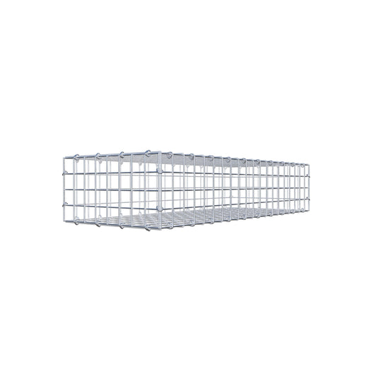 Schanskorf 100 cm x 20 cm x 40 cm (L x H x D), maaswijdte 5 cm x 5 cm, C-ring