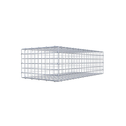 Schanskorf 100 cm x 30 cm x 50 cm (L x H x D), maaswijdte 5 cm x 5 cm, C-ring