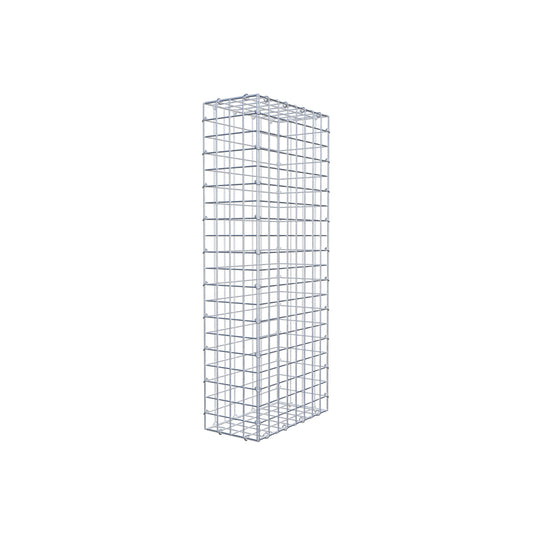 Gabion 100 cm x 40 cm x 20 cm (L x H x D), mesh size 5 cm x 5 cm, C-ring