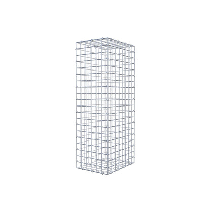 Gabion 100 cm x 40 cm x 30 cm (L x H x P), mailles 5 cm x 5 cm, anneau en C