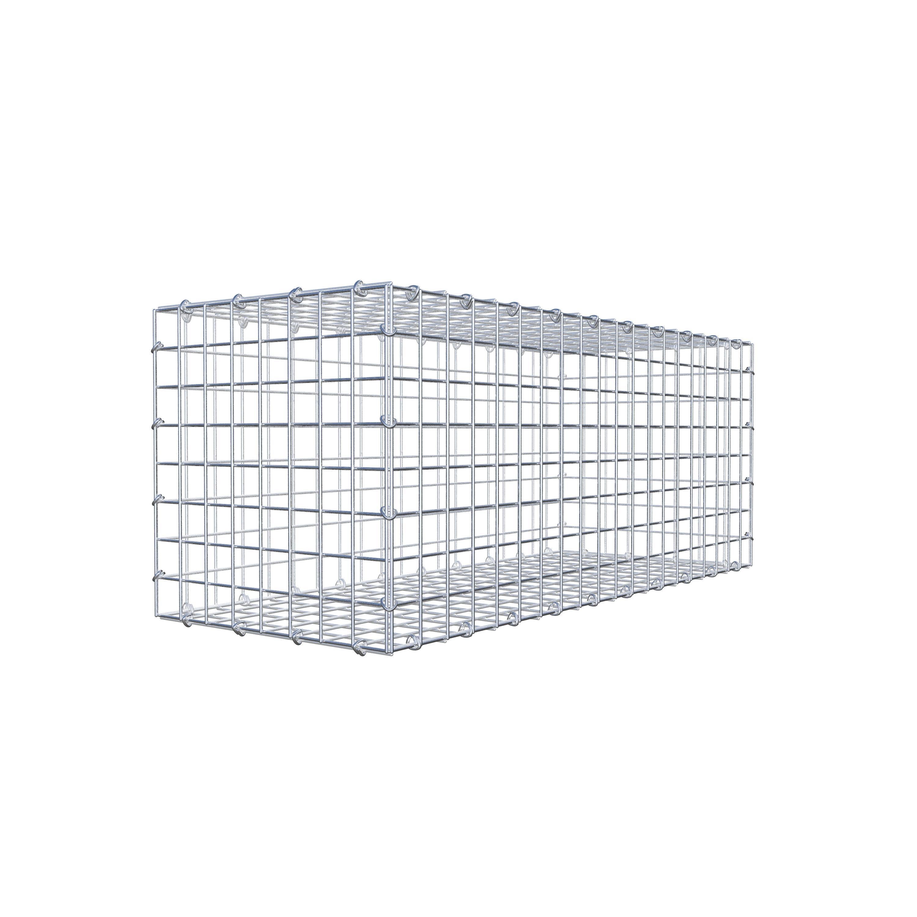 Gabion 100 cm x 40 cm x 40 cm (L x H x D), mesh size 5 cm x 5 cm, C-ring