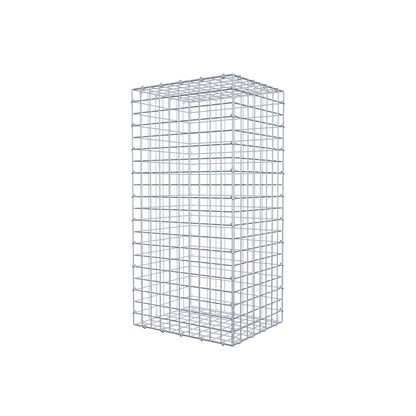 Gabion 100 cm x 40 cm x 50 cm (L x H x P), mailles 5 cm x 5 cm, anneau en C