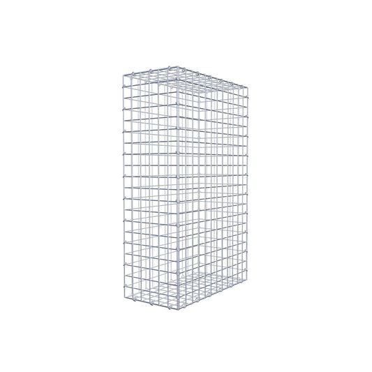 Gabion 100 cm x 60 cm x 30 cm (L x H x D), maskstorlek 5 cm x 5 cm, C-ring
