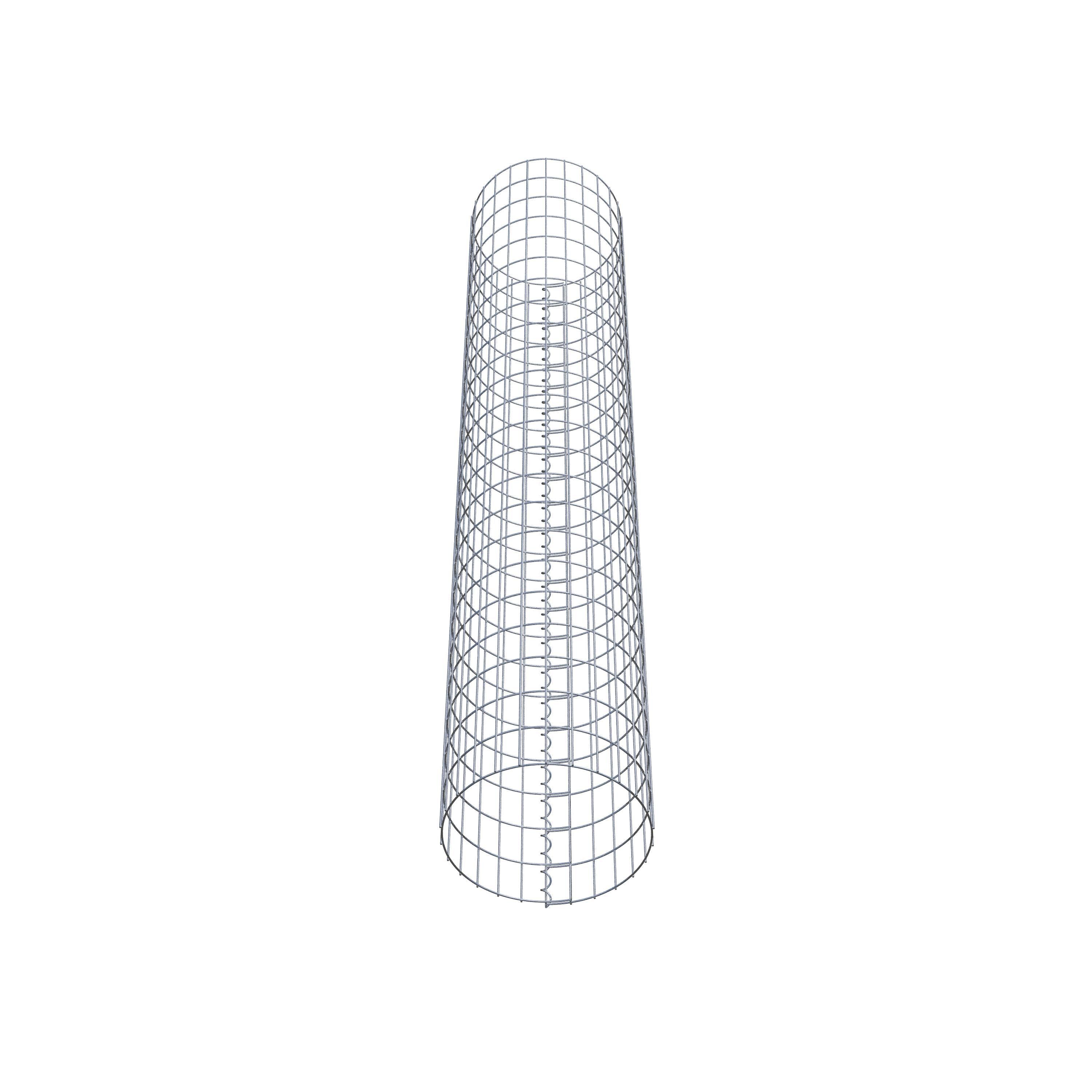 Gabionensäule Durchmesser 42 cm, MW 5 x 10 cm rund