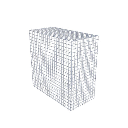 Gabion 100 cm x 100 cm x 50 cm (L x H x D), mesh size 5 cm x 5 cm, C-ring