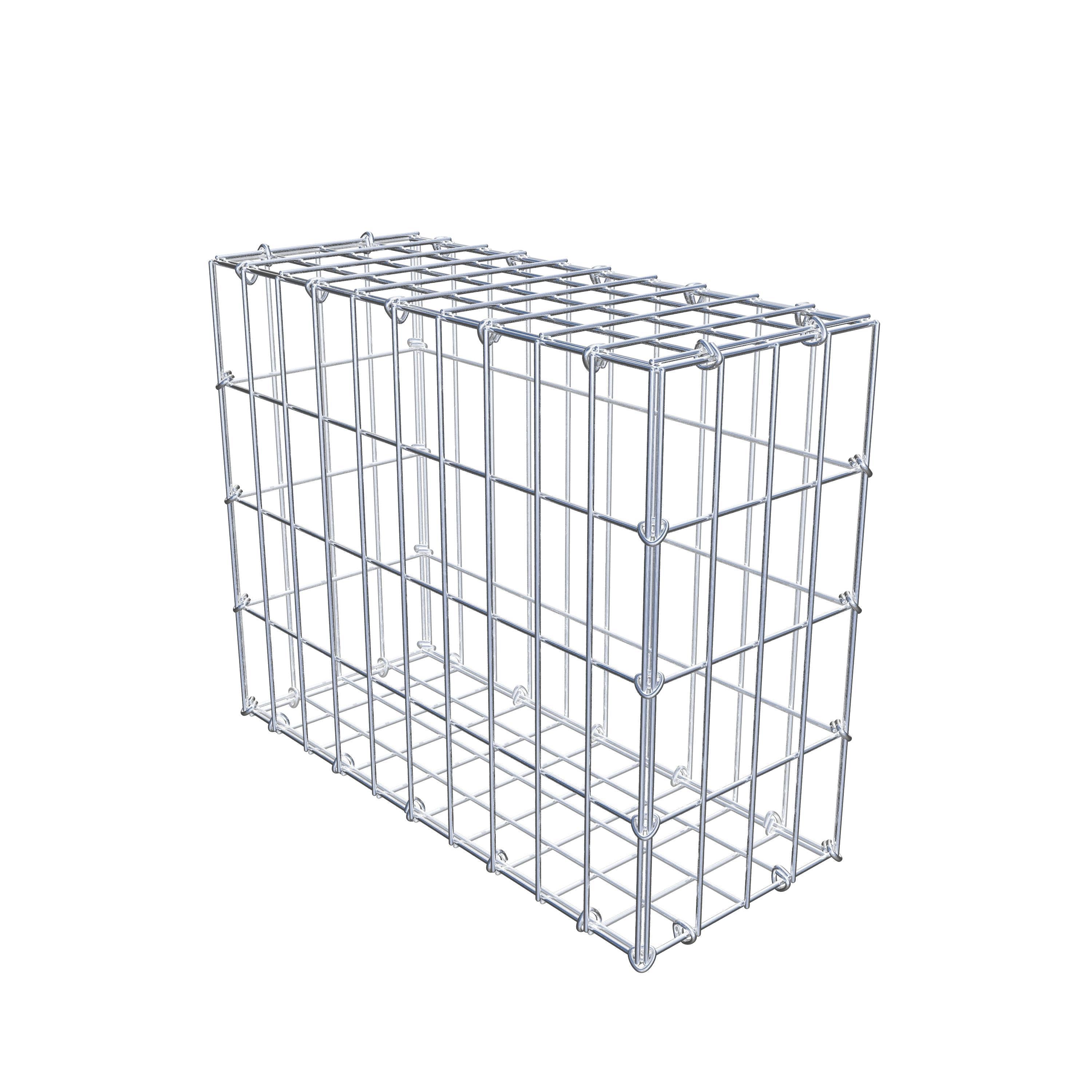 Gabion 50 cm x 40 cm x 20 cm (L x H x D), mesh size 5 cm x 10 cm, C-ring