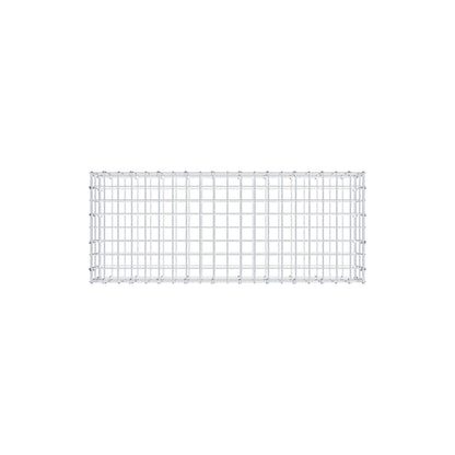 Gabion 100 cm x 20 cm x 40 cm (L x H x D), maskestørrelse 5 cm x 10 cm, C-ring