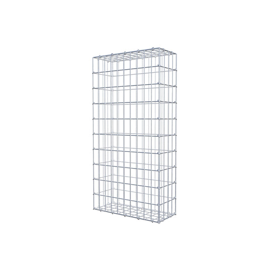 Gabion 100 cm x 20 cm x 50 cm (L x H x P), mailles 5 cm x 10 cm, anneau en C