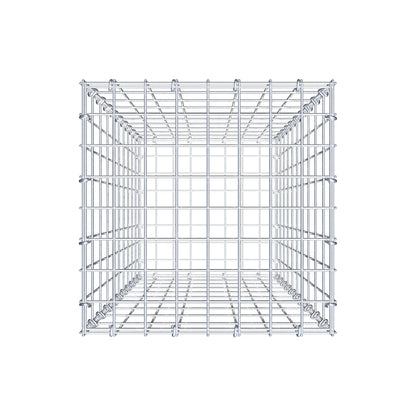 Schanskorf 100 cm x 40 cm x 40 cm (L x H x D), maaswijdte 5 cm x 10 cm, C-ring