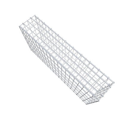 Gabion 100 cm x 50 cm x 20 cm (L x H x D), mesh size 5 cm x 10 cm, C-ring