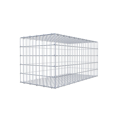 Gabião 100 cm x 50 cm x 50 cm (C x A x P), malhagem 5 cm x 10 cm, anel C