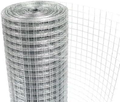 Wire roll 12 mx 1 mx 0.8 mm, mesh size 12.7 x 12.7 mm