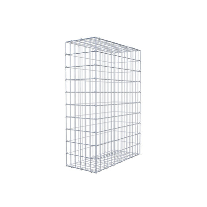 Gabion 100 cm x 70 cm x 30 cm (L x H x P), mailles 5 cm x 10 cm, anneau en C