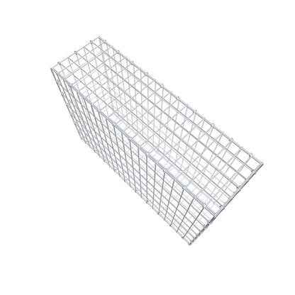 Gabion 100 cm x 70 cm x 30 cm (L x H x P), mailles 5 cm x 10 cm, anneau en C