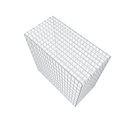 Gabion 100 cm x 100 cm x 50 cm (L x H x D), mesh size 5 cm x 10 cm, C-ring