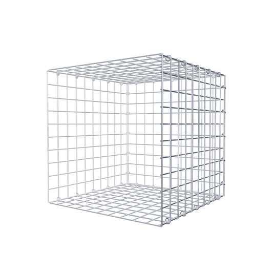 Monteret gabion type 2 50 cm x 50 cm x 50 cm (L x H x D), maskestørrelse 5 cm x 5 cm, C-ring