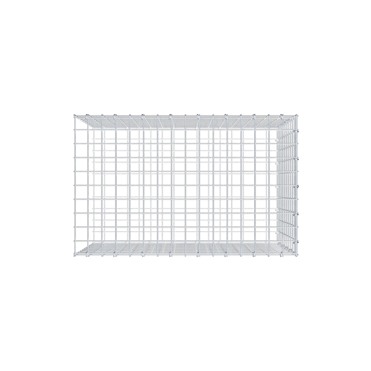 Tilläggspåle typ 2 80 cm x 50 cm x 50 cm (L x H x D), maskstorlek 5 cm x 5 cm, C-ring