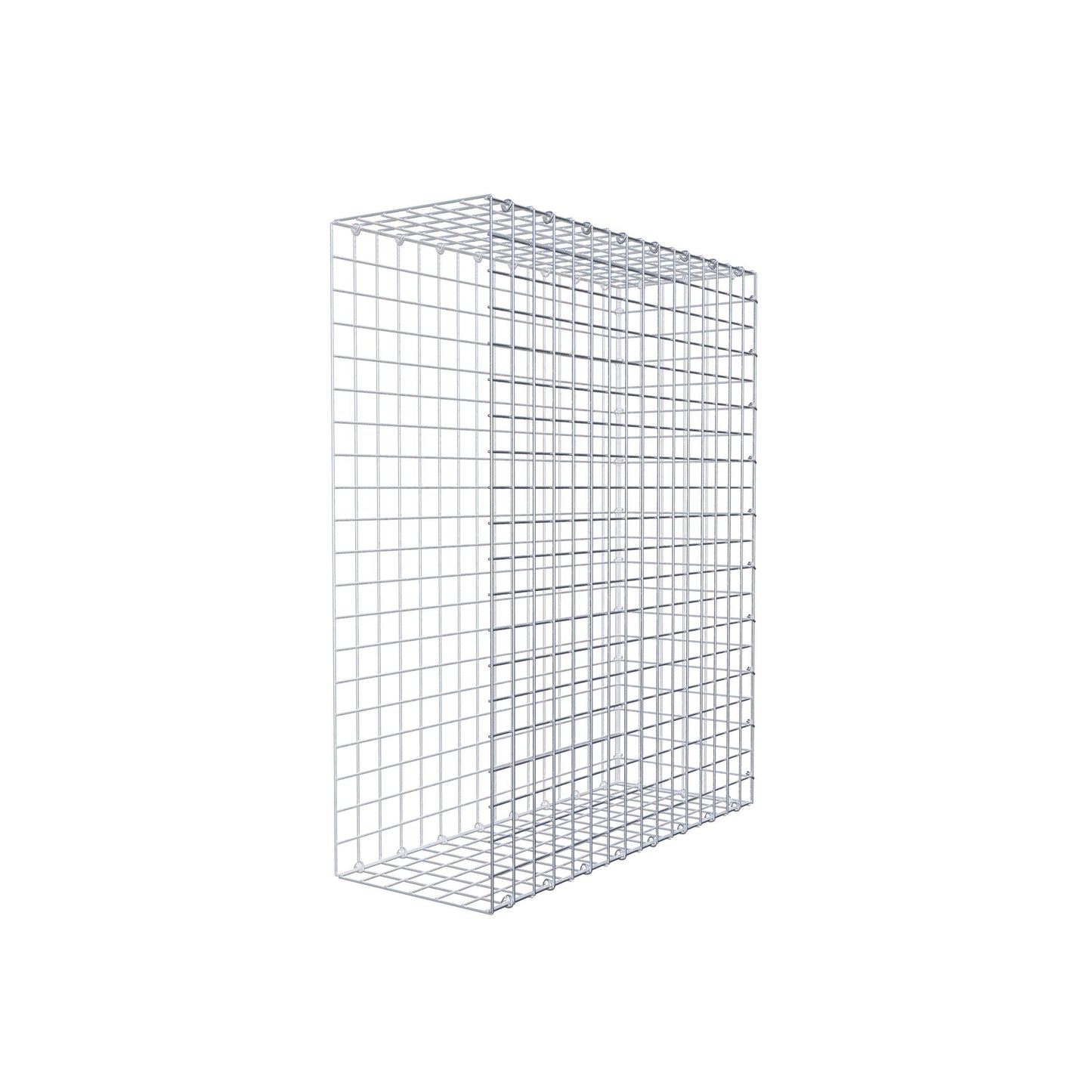 Gabião Tipo 2 100 cm x 80 cm x 30 cm (C x A x P), malhagem 5 cm x 5 cm, anel C