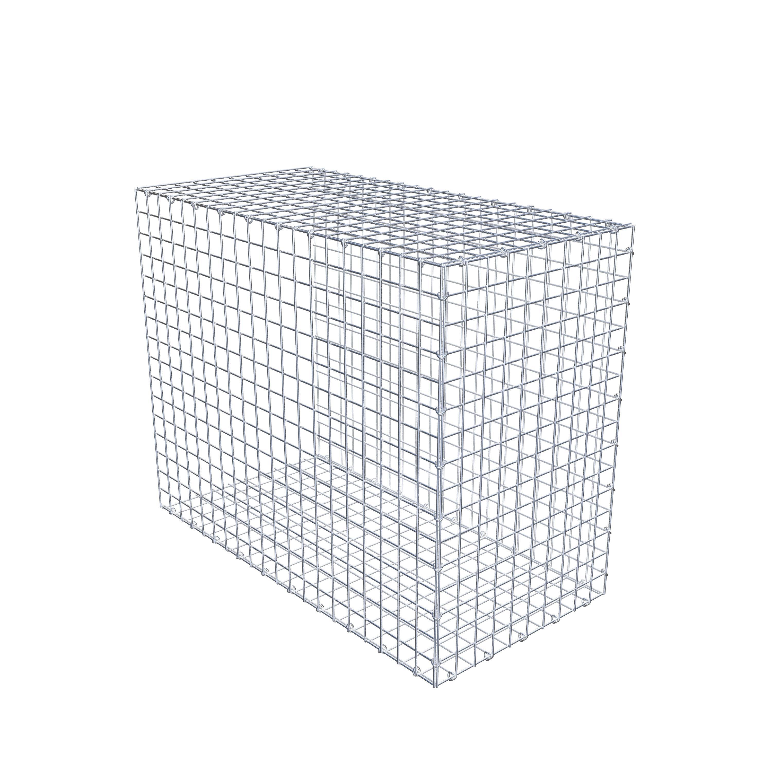 Gavión adicional tipo 2 100 cm x 80 cm x 50 cm (L x A x P), malla 5 cm x 5 cm, anillo en C