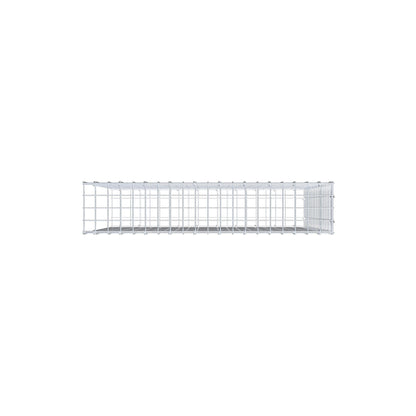 Mounted gabion type 2 100 cm x 90 cm x 20 cm (L x H x D), mesh size 5 cm x 5 cm, C-ring