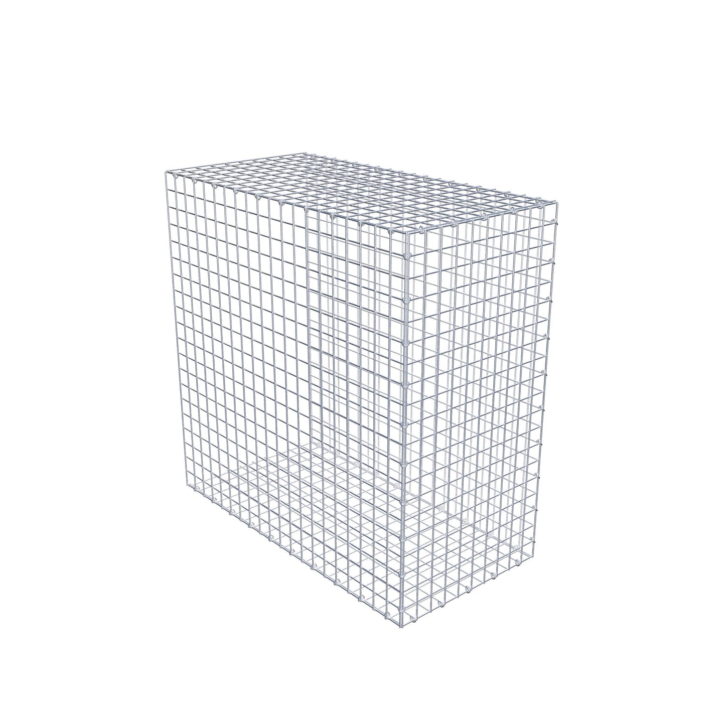 Anbaugabione Typ 2 100 cm x 100 cm x 50 cm (L x H x T), Maschenweite 5 cm x 5 cm, C-Ring