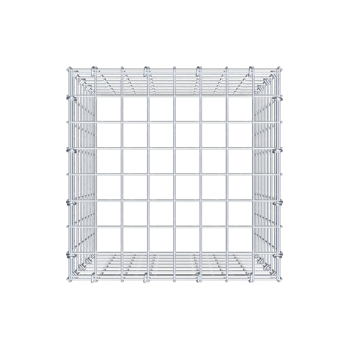 Add-on pool type 3 40 cm x 40 cm x 40 cm (L x H x D), maaswijdte 5 cm x 5 cm, C-ring