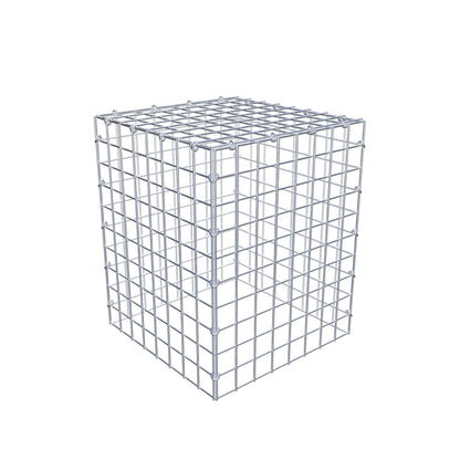 Mounted gabion type 3 50 cm x 40 cm x 40 cm (L x H x D), mesh size 5 cm x 5 cm, C-ring