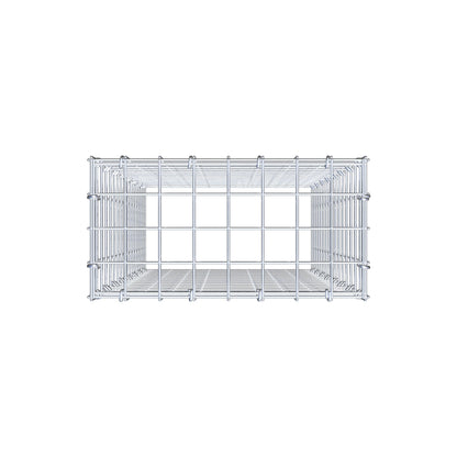 Pila adicional tipo 3 80 cm x 40 cm x 20 cm (L x A x P), malla 5 cm x 5 cm, anillo en C