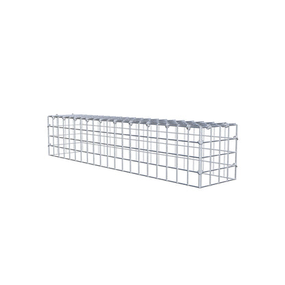 Extra gabion typ 3 100 cm x 20 cm x 20 cm (L x H x D), maskstorlek 5 cm x 5 cm, C-ring