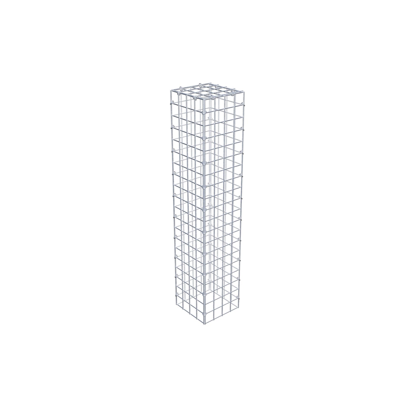 Extra gabion typ 3 100 cm x 20 cm x 20 cm (L x H x D), maskstorlek 5 cm x 5 cm, C-ring