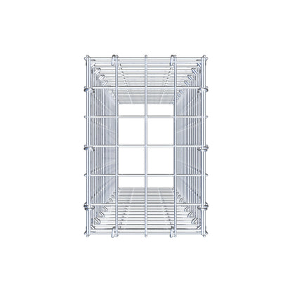 Mounted gabion type 3 100 cm x 20 cm x 30 cm (L x H x D), mesh size 5 cm x 5 cm, C-ring