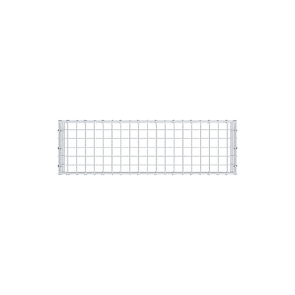 Mounted gabion type 3 100 cm x 20 cm x 30 cm (L x H x D), mesh size 5 cm x 5 cm, C-ring