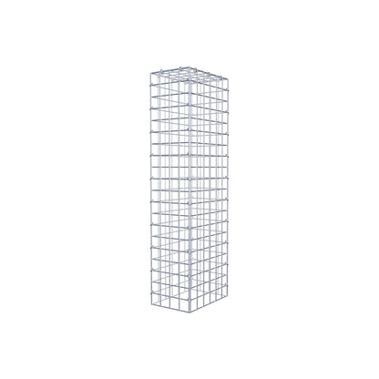 Mounted gabion type 3 100 cm x 30 cm x 20 cm (L x H x D), mesh size 5 cm x 5 cm, C-ring