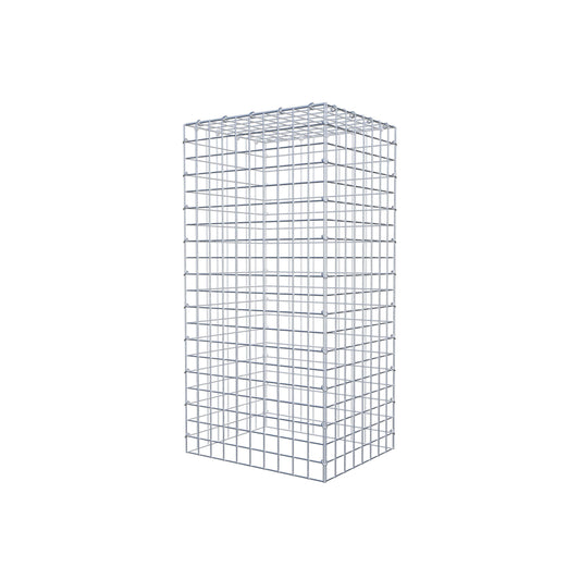 Anbaugabione Typ 3 100 cm x 40 cm x 50 cm (L x H x T), Maschenweite 5 cm x 5 cm, C-Ring