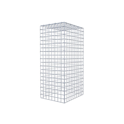 Mounted gabion type 3 100 cm x 50 cm x 40 cm (L x H x D), mesh size 5 cm x 5 cm, C-ring