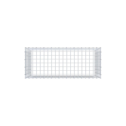 Anbaugabione Typ 3 100 cm x 60 cm x 40 cm (L x H x T), Maschenweite 5 cm x 5 cm, C-Ring