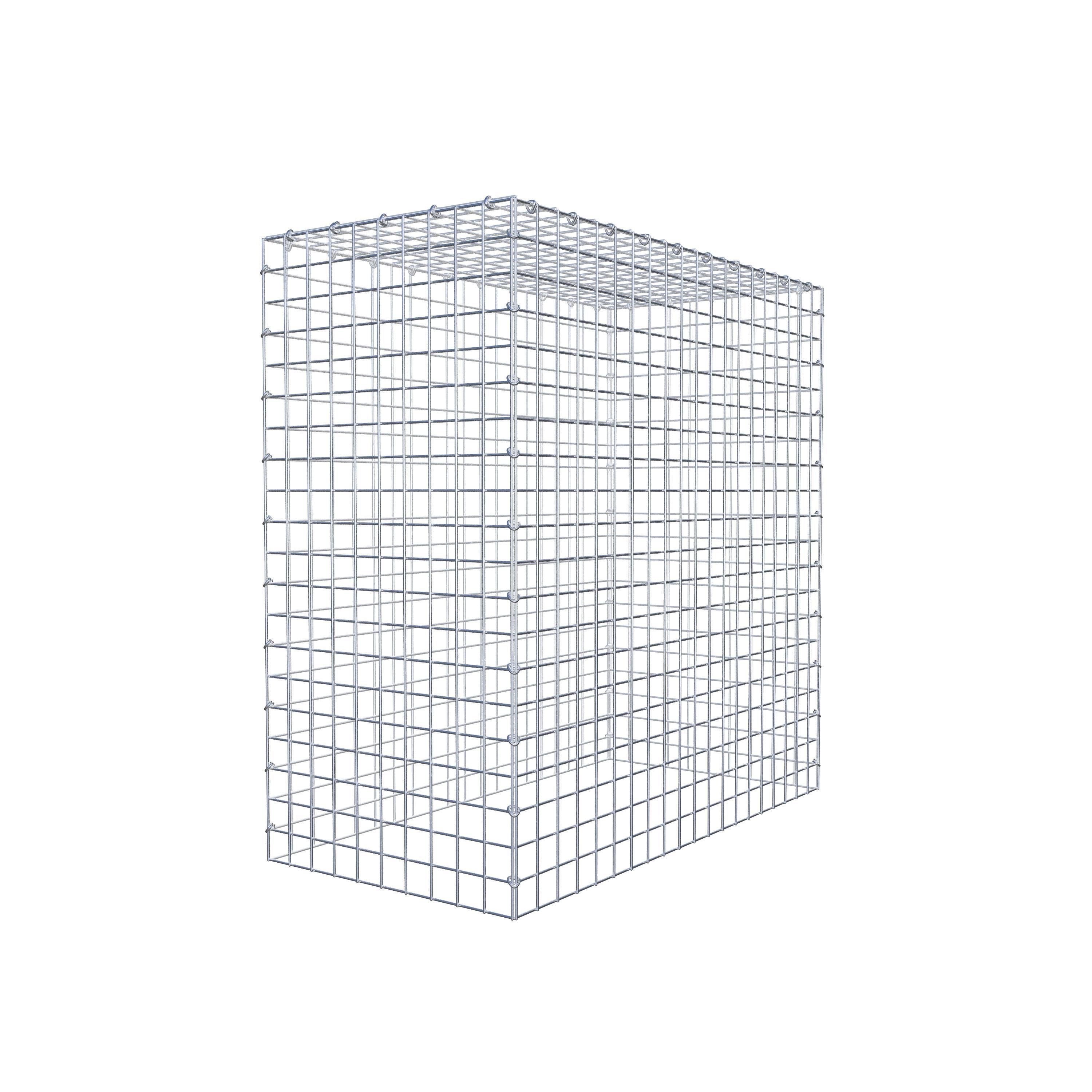 Gabião Tipo 3 100 cm x 100 cm x 50 cm (C x A x P), malhagem 5 cm x 5 cm, anel C