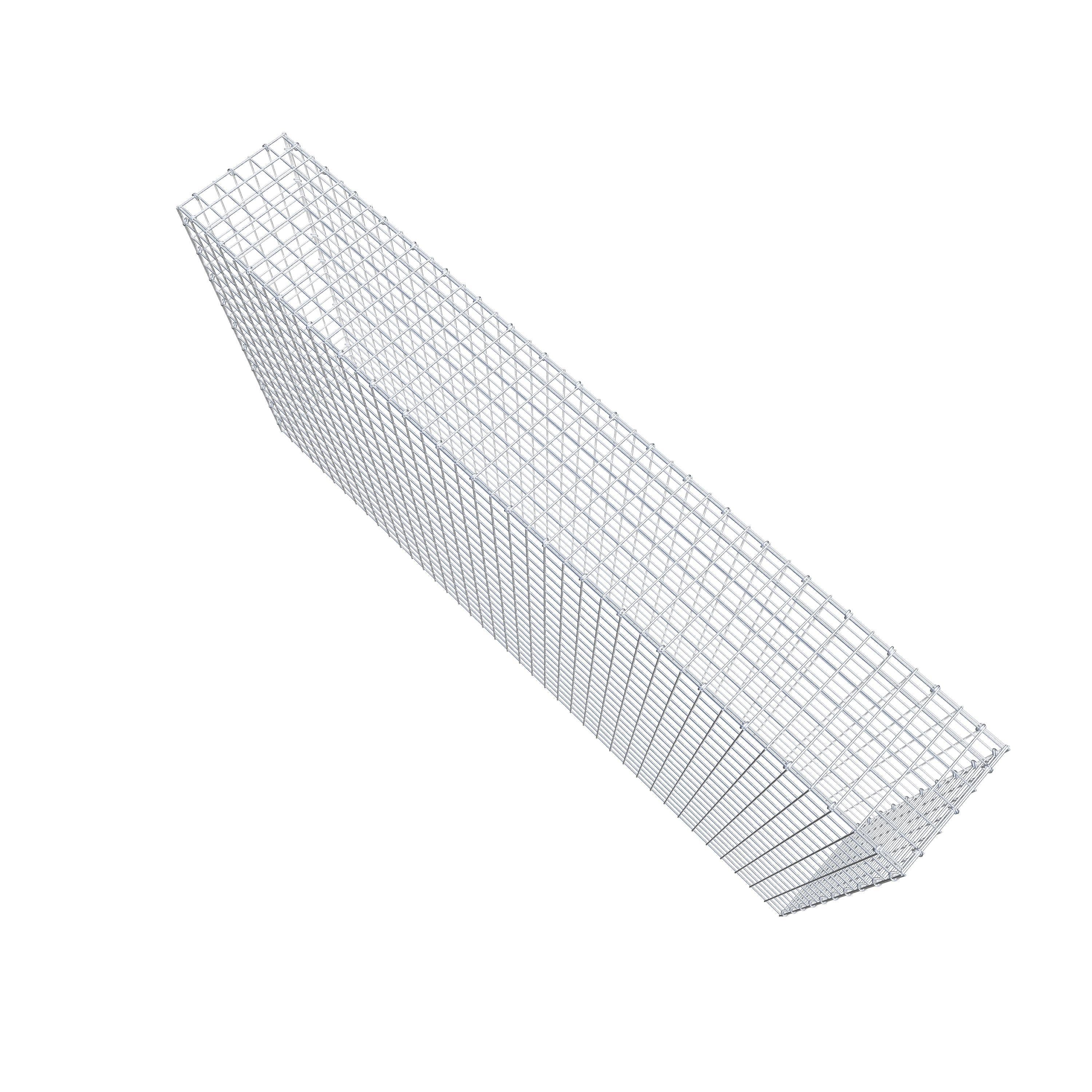 Pile aggiuntivo tipo 3 200 cm x 100 cm x 30 cm (L x H x P), maglia 5 cm x 5 cm, anello a C