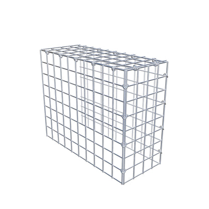 Gabião Tipo 4 50 cm x 40 cm x 20 cm (C x A x P), malhagem 5 cm x 5 cm, anel C