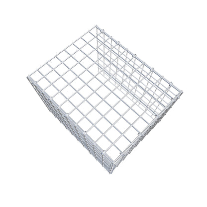 Mounted gabion type 4 50 cm x 40 cm x 40 cm (L x H x D), mesh size 5 cm x 5 cm, C-ring