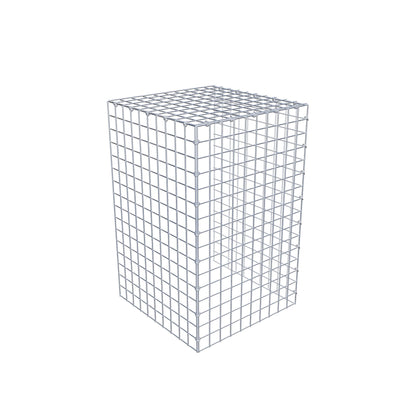 Fourche rapportée type 4 80 cm x 50 cm x 50 cm (L x H x P), mailles 5 cm x 5 cm, anneau C