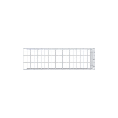 Anbaugabione Typ 4 100 cm x 40 cm x 30 cm (L x H x T), Maschenweite 5 cm x 5 cm, C-Ring