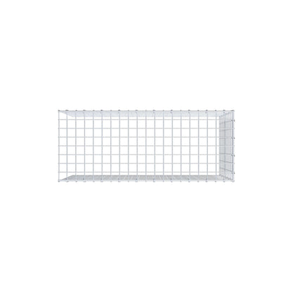 Gavión acoplable tipo 4 100 cm x 60 cm x 40 cm (L x A x P), malla 5 cm x 5 cm, anillo en C