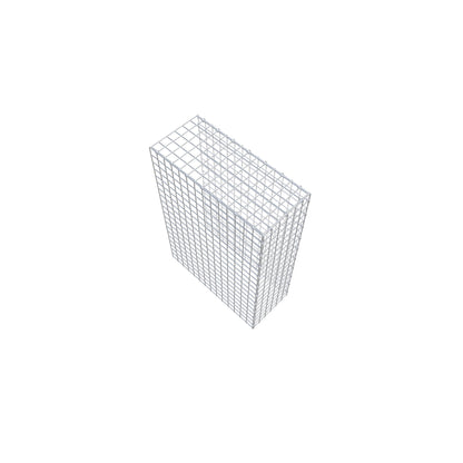 Type 4 oplegkorf 100 cm x 70 cm x 30 cm (L x H x D), maaswijdte 5 cm x 5 cm, C-ring