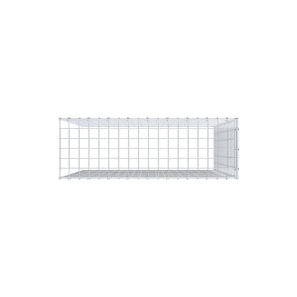 Anbaugabione Typ 4 100 cm x 90 cm x 30 cm (L x H x T), Maschenweite 5 cm x 5 cm, C-Ring