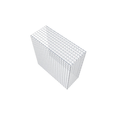 Gabião Tipo 4 100 cm x 100 cm x 40 cm (C x A x P), malhagem 5 cm x 5 cm, anel C